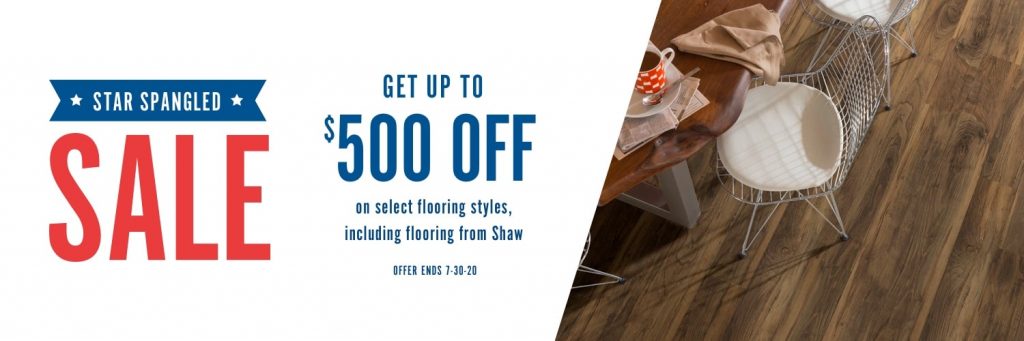Star Spangled Sale | Vic's Carpet & Flooring
