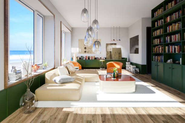 Living room carpet area | Vic's Carpet & Flooring