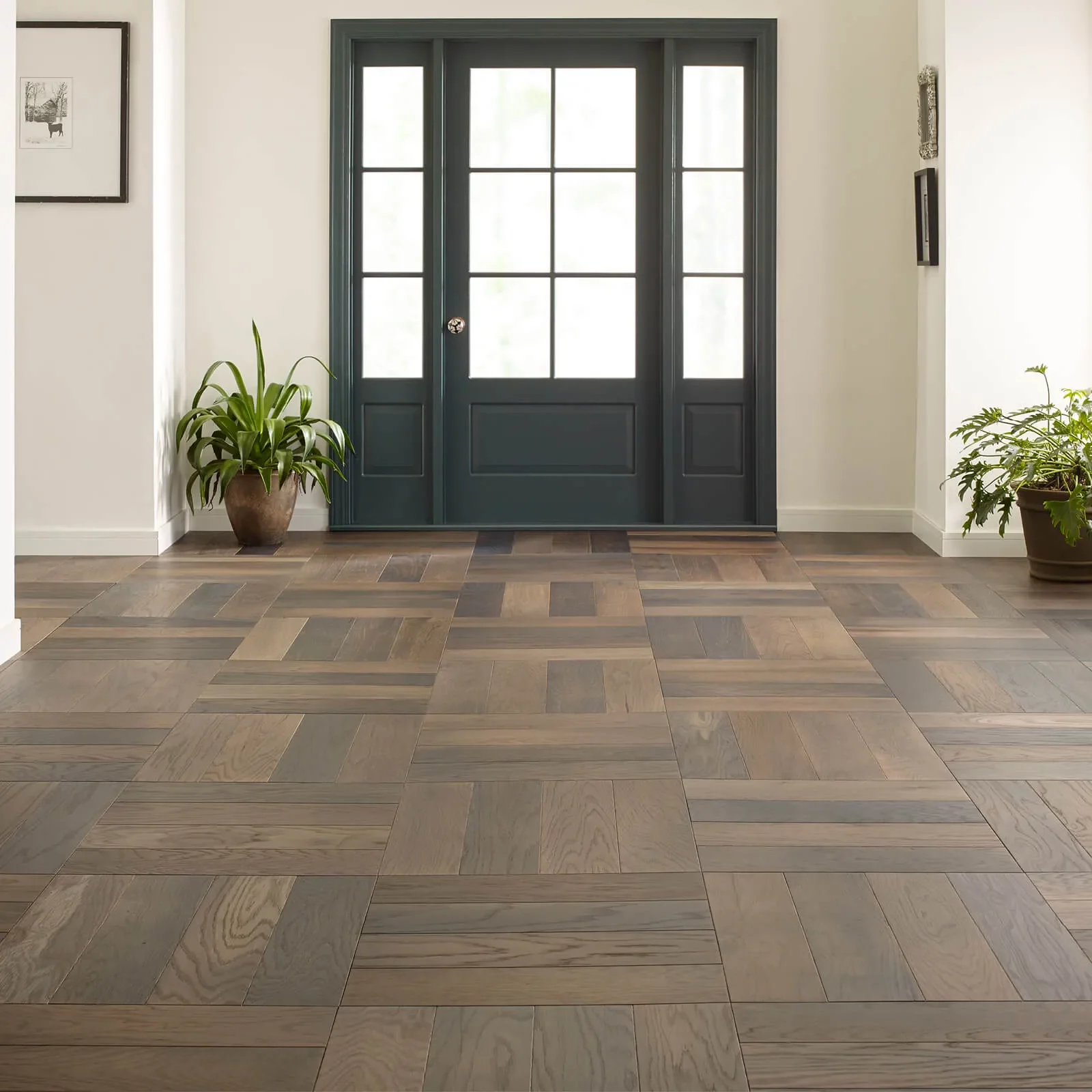Entry way hardwood | Vic's Carpet & Flooring
